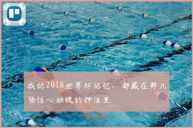 我的2018世界杯记忆，都藏在那几场惊心动魄的押注里